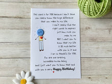 Load image into Gallery viewer, Incredible Human Being Birthday Card