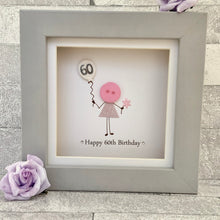 Load image into Gallery viewer, Happy 60th Birthday Mini Frame