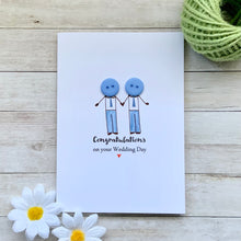 Load image into Gallery viewer, Congratulations on your Wedding Day Card