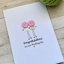 Load image into Gallery viewer, Congratulations on your Wedding Day Card