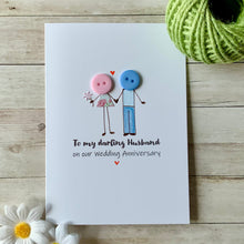 Load image into Gallery viewer, To My Husband On Our Wedding Anniversary Card