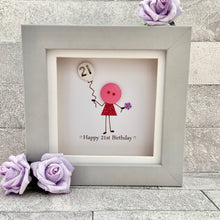 Load image into Gallery viewer, Happy 21st Birthday Mini Frame