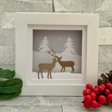 Load image into Gallery viewer, Deer Snow Mini Frame