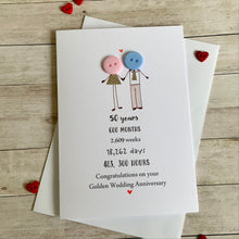 Load image into Gallery viewer, 50 Years  Anniversary Card