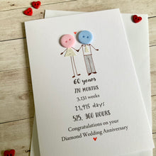 Load image into Gallery viewer, 60 Years  Anniversary Card