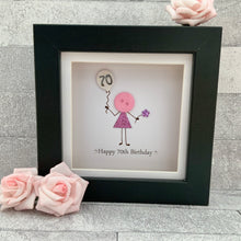Load image into Gallery viewer, Happy 70th Birthday Mini Frame