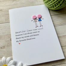 Load image into Gallery viewer, Bestie Definition Card