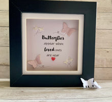 Load image into Gallery viewer, Butterflies Appear Mini Frame