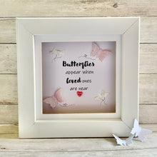 Load image into Gallery viewer, Butterflies Appear Mini Frame