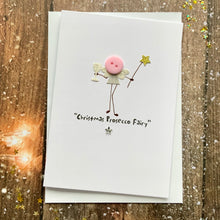 Load image into Gallery viewer, Christmas Prosecco Fairy Card