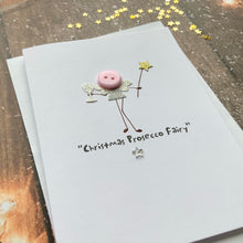 Load image into Gallery viewer, Christmas Prosecco Fairy Card