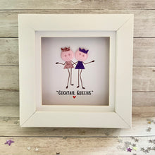 Load image into Gallery viewer, Cocktail Queens Mini Frame