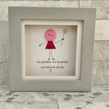Load image into Gallery viewer, Eat Glitter For Breakfast  Mini Frame