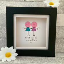 Load image into Gallery viewer, Friends Make Life Sparkle Mini Frame