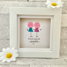 Load image into Gallery viewer, Friends Make Life Sparkle Mini Frame