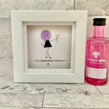 Load image into Gallery viewer, Gindependent Woman Mini Frame