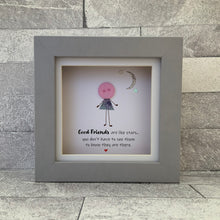 Load image into Gallery viewer, Good Friends Are Like Stars Mini Frame