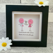 Load image into Gallery viewer, Good Friends Offer Advice Mini Frame