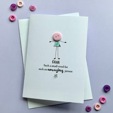 Load image into Gallery viewer, Nan Such A Small Word Card