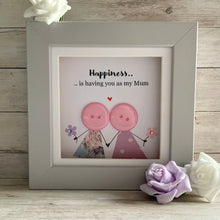 Load image into Gallery viewer, Happiness Is Having You As My Mum  Frame