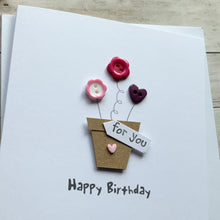 Load image into Gallery viewer, Happy Birthday Plant Pot Card