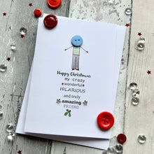 Load image into Gallery viewer, Happy Christmas My Crazy Friend Card