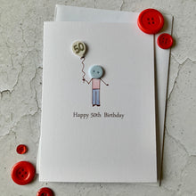 Load image into Gallery viewer, Happy 50th Birthday Card
