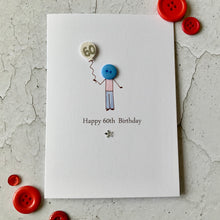 Load image into Gallery viewer, Happy 60th Birthday Card