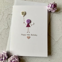 Load image into Gallery viewer, Happy 70th Birthday Card