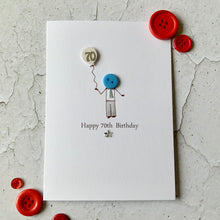 Load image into Gallery viewer, Happy 70th Birthday Card