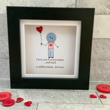 Load image into Gallery viewer, I Love You To Everywhere (Male) Mini Frame