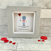 Load image into Gallery viewer, I Love You To Everywhere (Male) Mini Frame