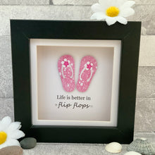 Load image into Gallery viewer, Life Is Better In Flip Flops Mini Frame