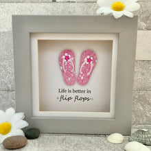 Load image into Gallery viewer, Life Is Better In Flip Flops Mini Frame