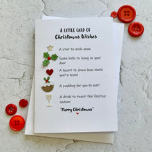 Load image into Gallery viewer, Little Card of Christmas Wishes Mixed Pack of Four Christmas Cards
