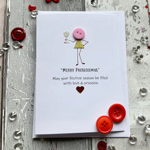 Load image into Gallery viewer, Gin & Prosecco Pack of Four Christmas Cards