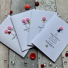 Load image into Gallery viewer, Mixed Friends Pack of Four Christmas Cards