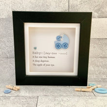 Load image into Gallery viewer, New Baby Boy Definition Mini Frame