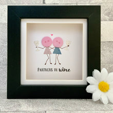 Load image into Gallery viewer, Partners In Wine Mini Frame