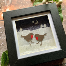 Load image into Gallery viewer, Sparkly Robins  Mini Frame