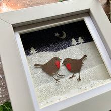 Load image into Gallery viewer, Sparkly Robins  Mini Frame