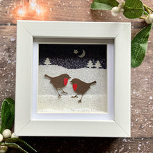 Load image into Gallery viewer, Sparkly Robins  Mini Frame