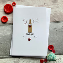 Load image into Gallery viewer, Reinbeer Pack of Four Christmas Cards