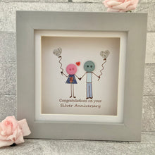Load image into Gallery viewer, Silver Anniversary Mini Frame