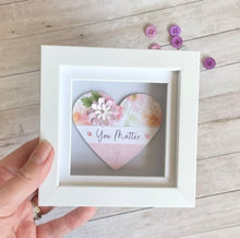 Load image into Gallery viewer, Heart Quote Mini Frame