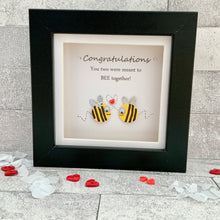 Load image into Gallery viewer, Congratulations You Two Were Meant To Bee Together Mini Frame