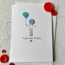 Load image into Gallery viewer, Happy 30th Birthday Card