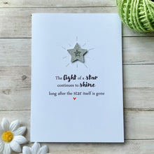 Load image into Gallery viewer, The Light Of A Star Card