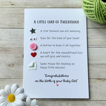 Load image into Gallery viewer, Little Card Of Parenthood