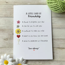 Load image into Gallery viewer, Little Card of Friendship